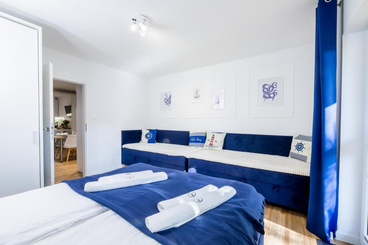Apartament 9B Blue Marine Poddabie Basen Odkryty Brodziki Plac Zabaw Exterior photo